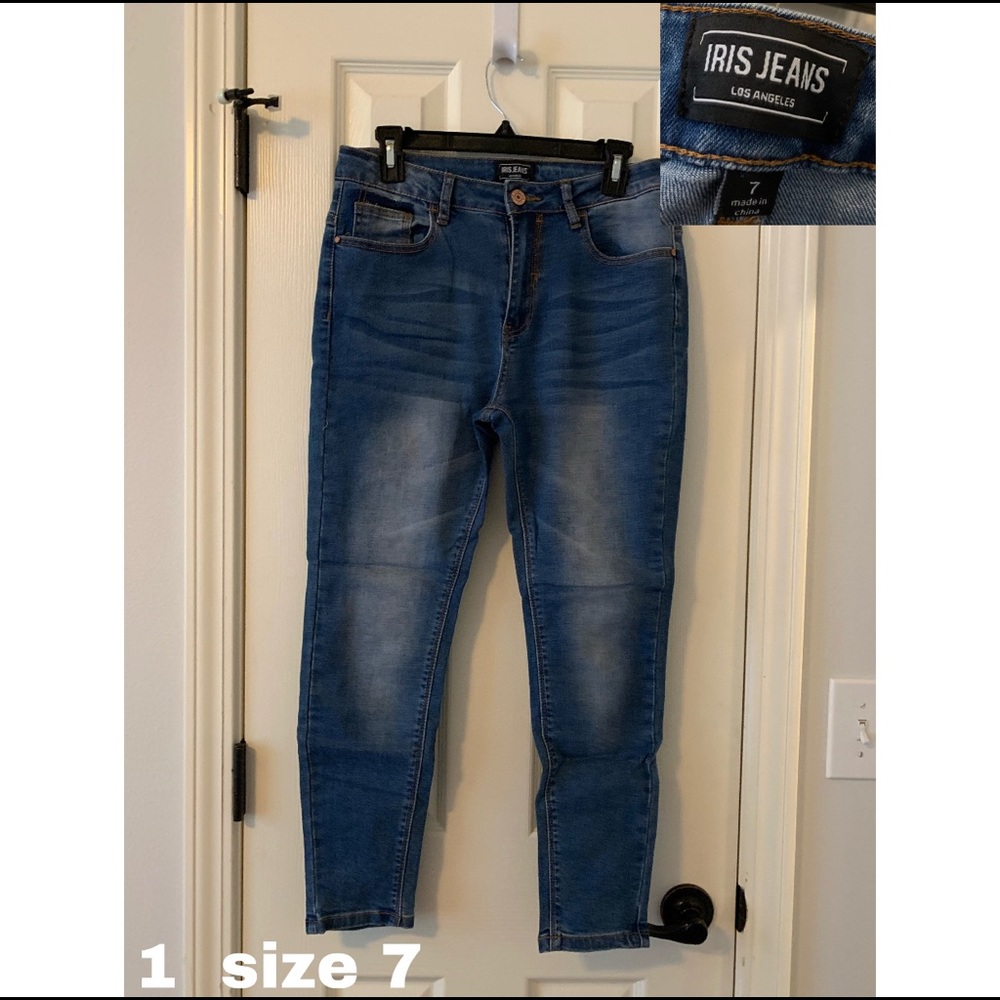 iris blue jeans